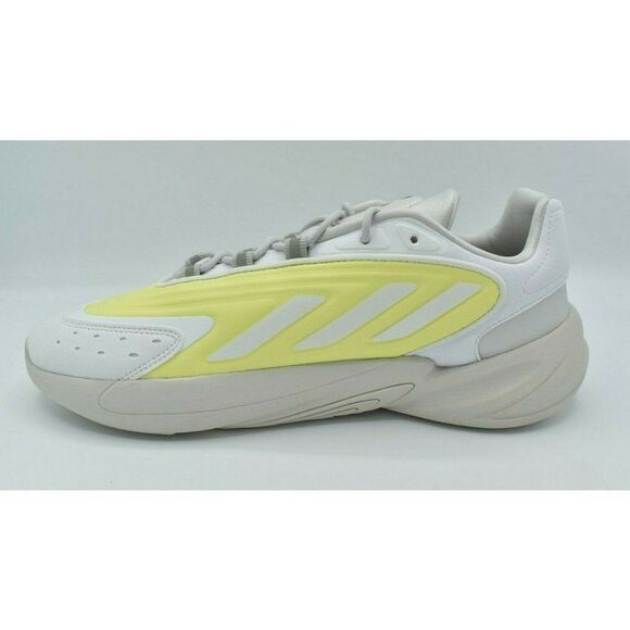 NWB Adidas Originals Mens Size 10 Ozelia White Yellow Grey Sneaker Shoes GZ9176